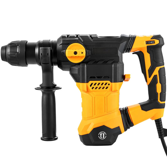 Succebuy 1500W Rotary Hammer Drill Corded Demolition Concrete Jackhammer
