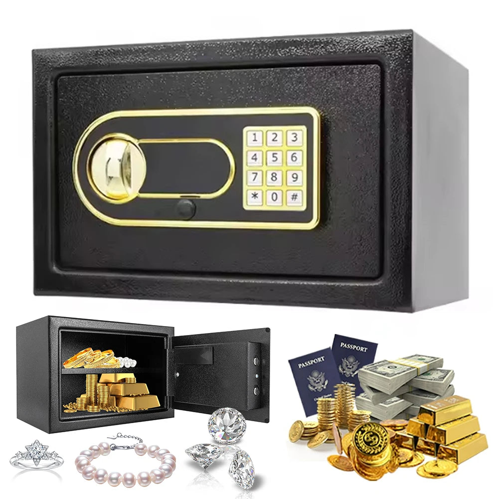 Digital Password Safe Deposit Box For Home Office Security