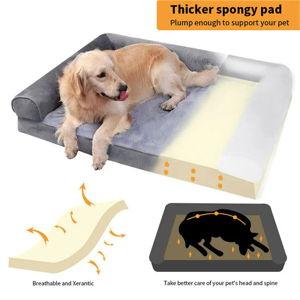 Bingopaw Orthopedic Dog Bed With Removable Washable Soft Foam Cover